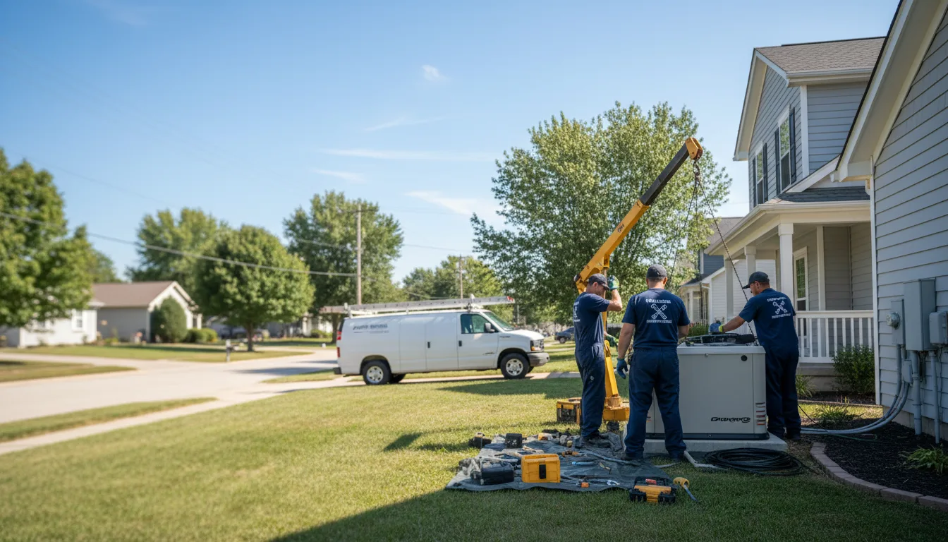 Generator Installation in Kensington, KS near me